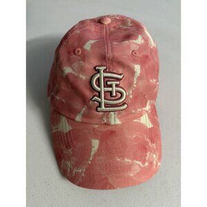 St Louis Cardinals Hat Cap Strap Back Pink Beige MLB Baseball Fan Favorite Women